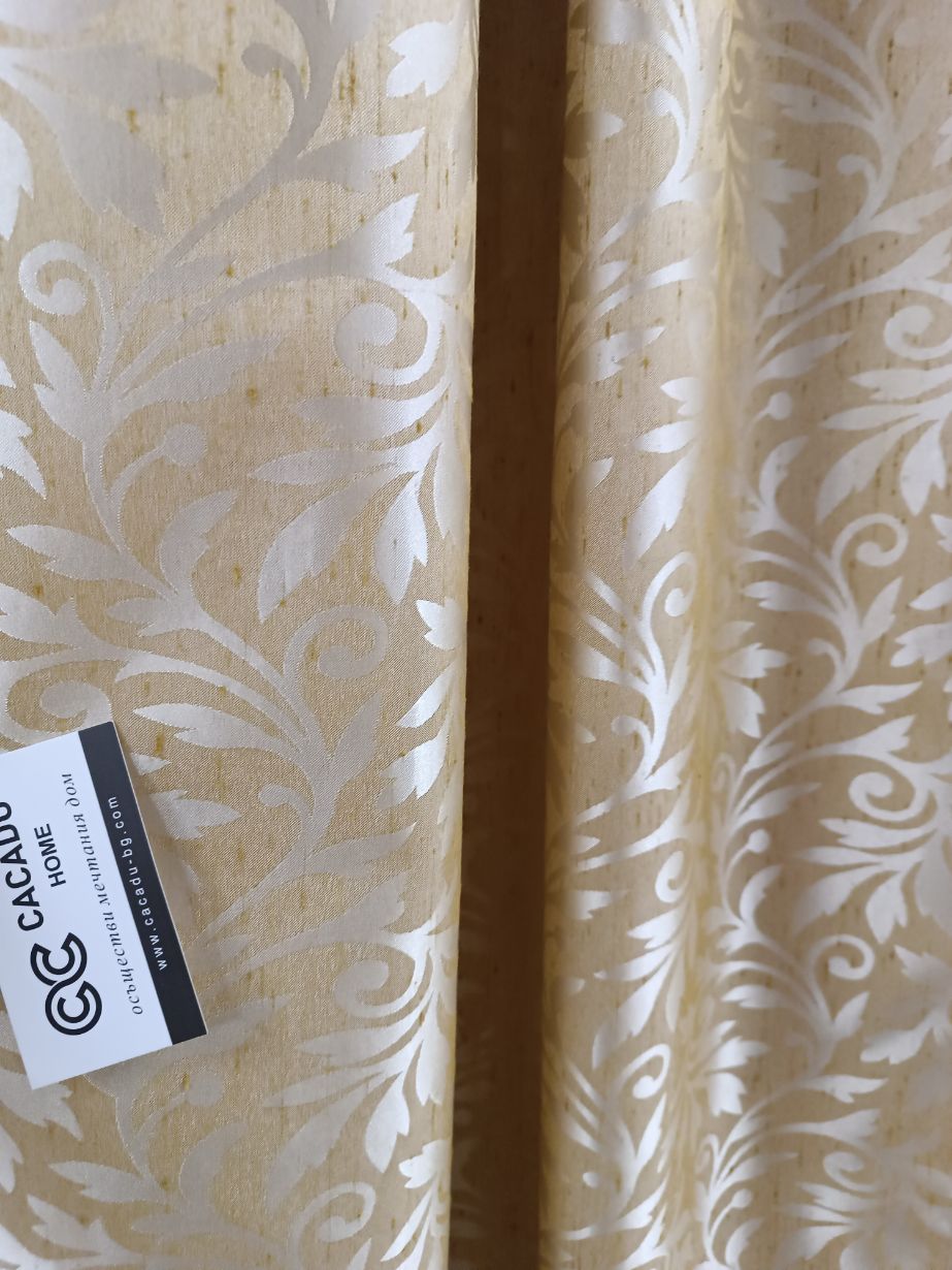 завеса - Gold leaves - V3